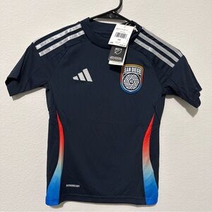 Adidas MLS San Diego FC Home Jersey Navy Blue Kids Youth XS